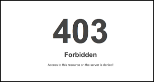 為什么網(wǎng)站會(huì)出現(xiàn)403 Forbidden？怎樣解決？