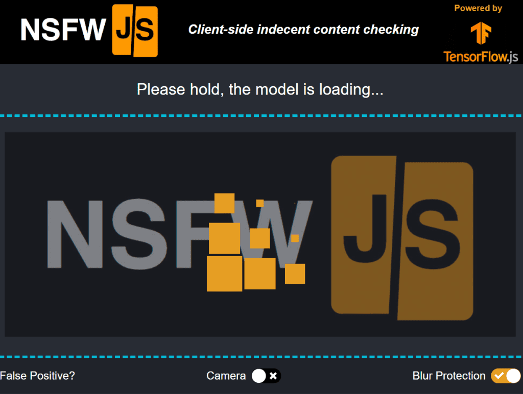 在線鑒黃工具 NSFW內容檢測-NSFW JS