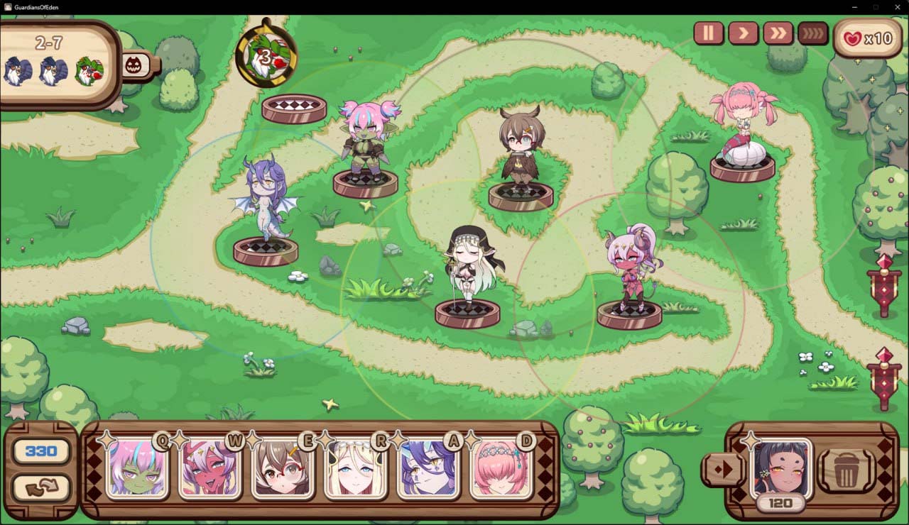 [塔防互動(dòng)SLG/動(dòng)態(tài)] 伊甸守護(hù)者 V1.3 官方中文版 [網(wǎng)盤]