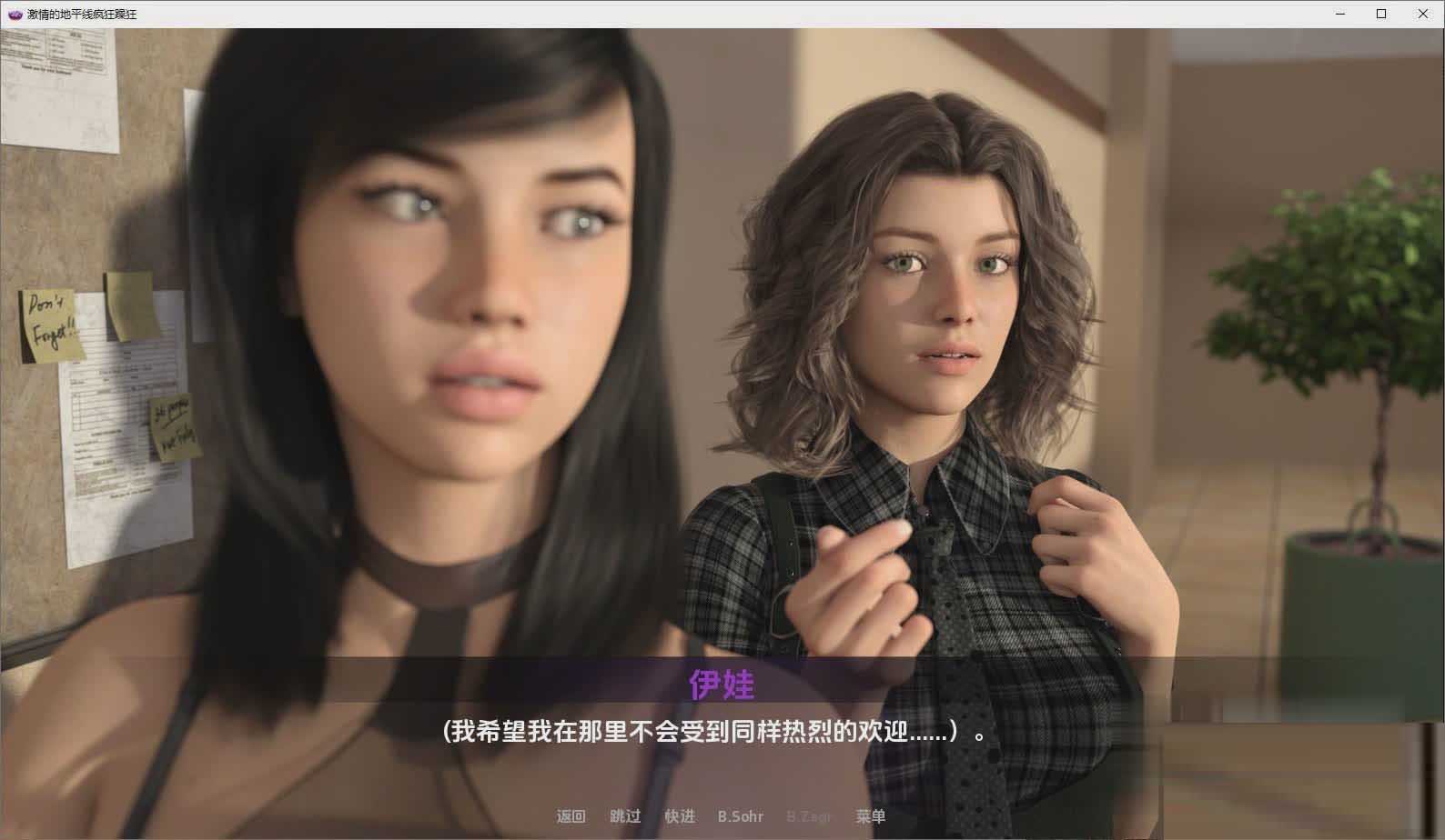 [歐美SLG/漢化/動(dòng)態(tài)]激情地平線：瘋狂躁狂V0.1 PC+安卓漢化版[1.4G]